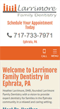 Mobile Screenshot of larrimoredentistry.com